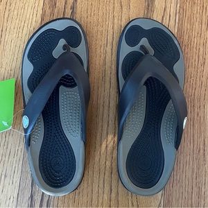 Crocs Unisex-Adult Men's and Women's Classic All Terrain Flip Flops M8/W10 (NWT)
